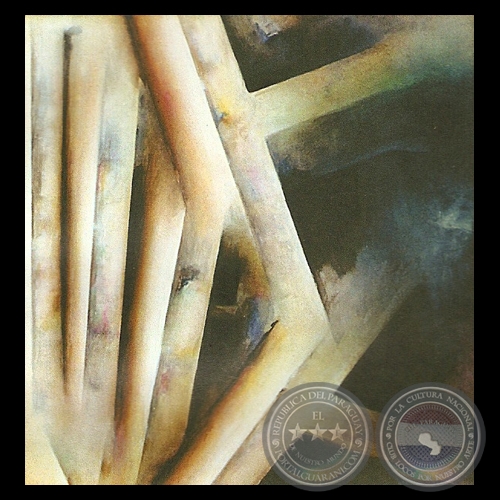 SIN TÍTULO - Óleo de Margarita Morselli - Año 1999