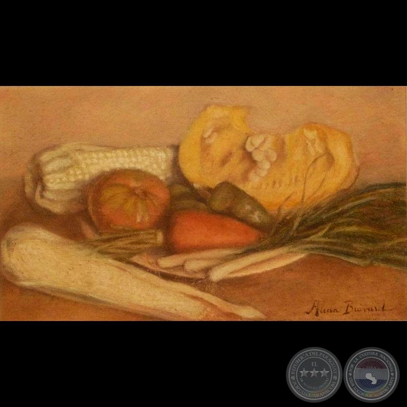 NATURALEZA MUERTA - Óleo de ALICIA BRAVARD