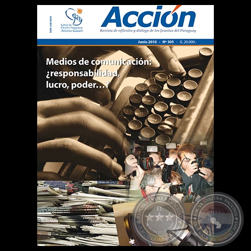 ACCIÓN Nº 305 - Revista de reflexión y diálogo de los Jesuitas del Paraguay