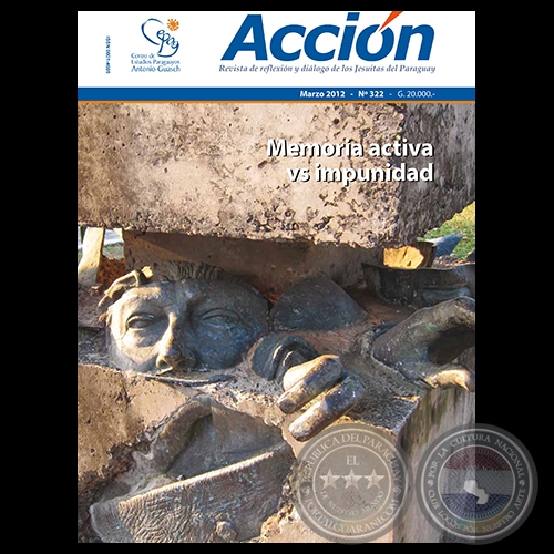 ACCIÓN Nº 322 - Revista de reflexión y diálogo de los Jesuitas del Paraguay