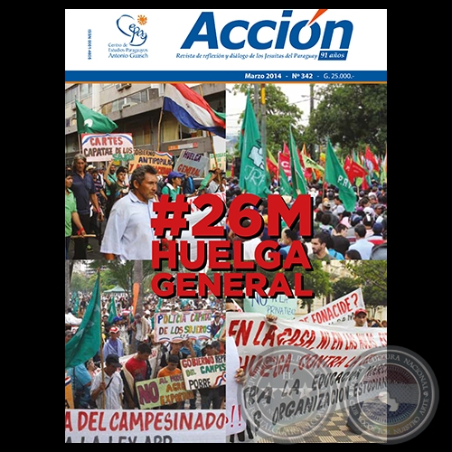 ACCIN N 342 - Revista de reflexin y dilogo de los Jesuitas del Paraguay