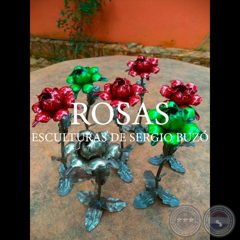 ROSAS - Esculturas de SERGIO BUZÓ