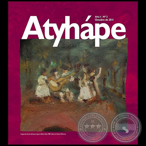 REVISTA ATYHAPE N 2 - Tapa Obra del Pintor IGNACIO SOLER NUEZ