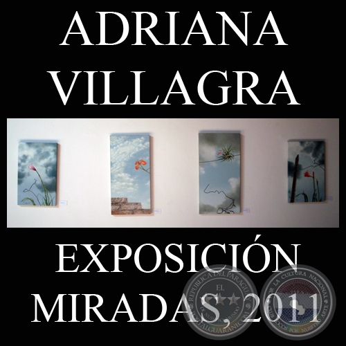 MIRADAS, 2011 – EXPOSICIÓN (Óleos de ADRIANA VILLAGRA)