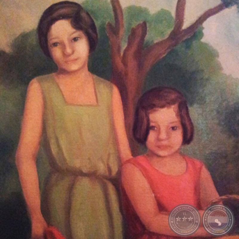 RETRATO - Óleo de ALICIA BRAVARD