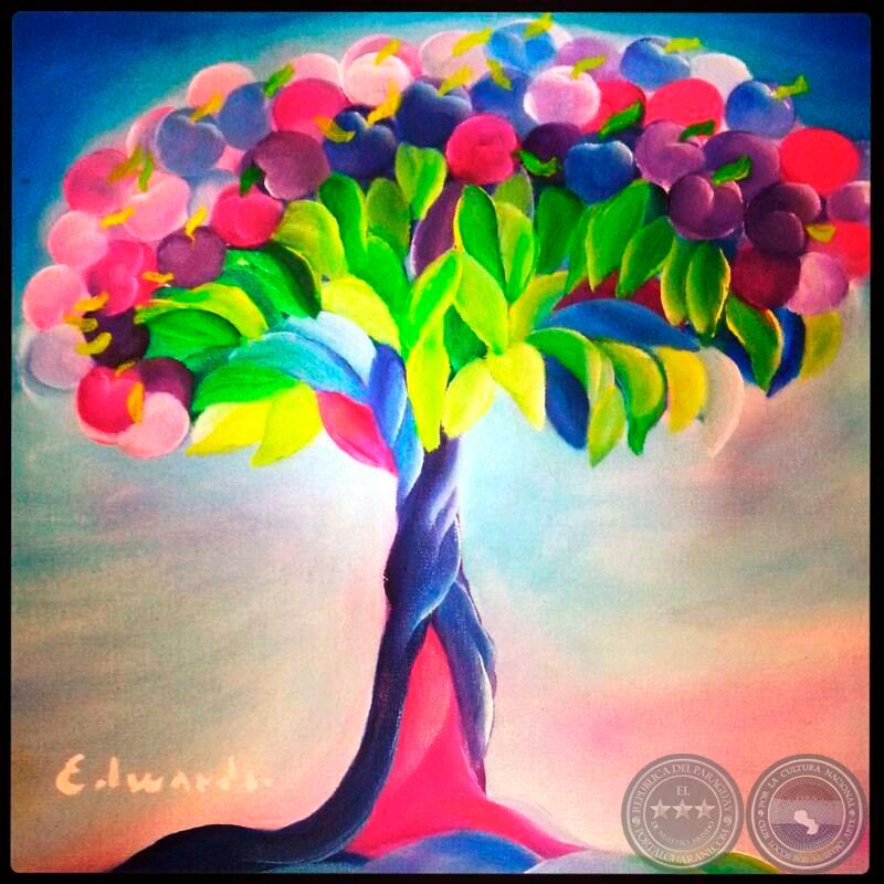 SERIE ÁRBOL - Óleos de MARÍA MERCEDES EDWARDS