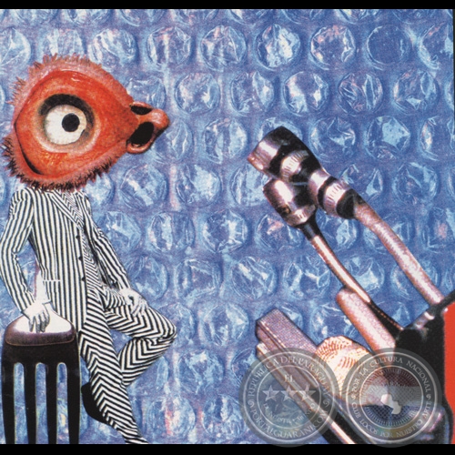 Collage de Ana Ayala en Catálogo de Gente de Arte (2002)