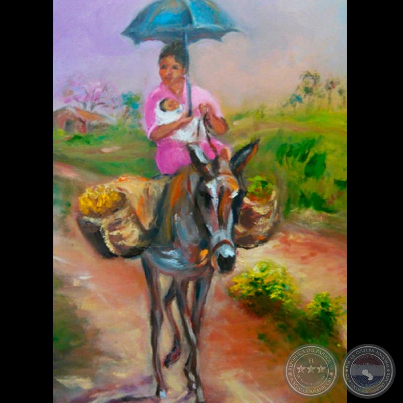 HOMENAJE A LA MUJER PARAGUAYA, 2012 - Obra de BEATRÍZ HOLDEN