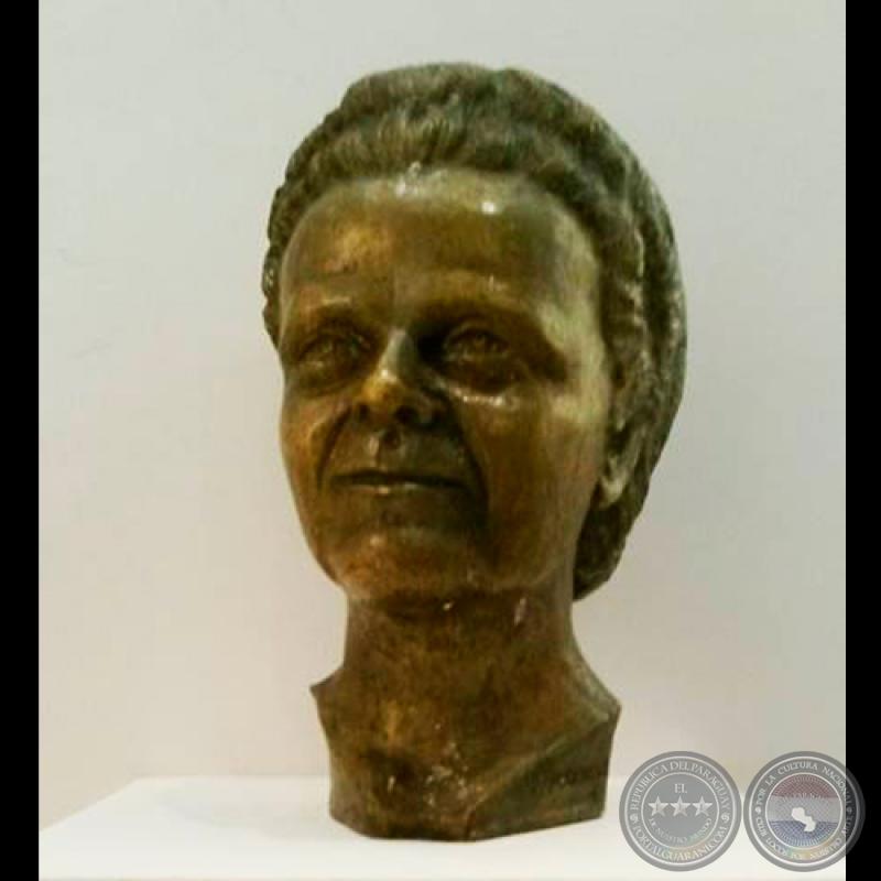 CABEZA DE MUJER - Escultura de VICENTE POLLAROLO