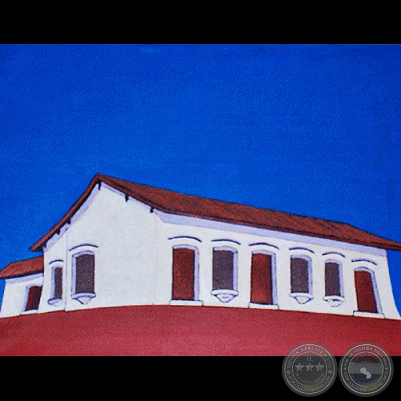 CASA DE LA INDEPENDENCIA - Óleo de MICHAEL BURT