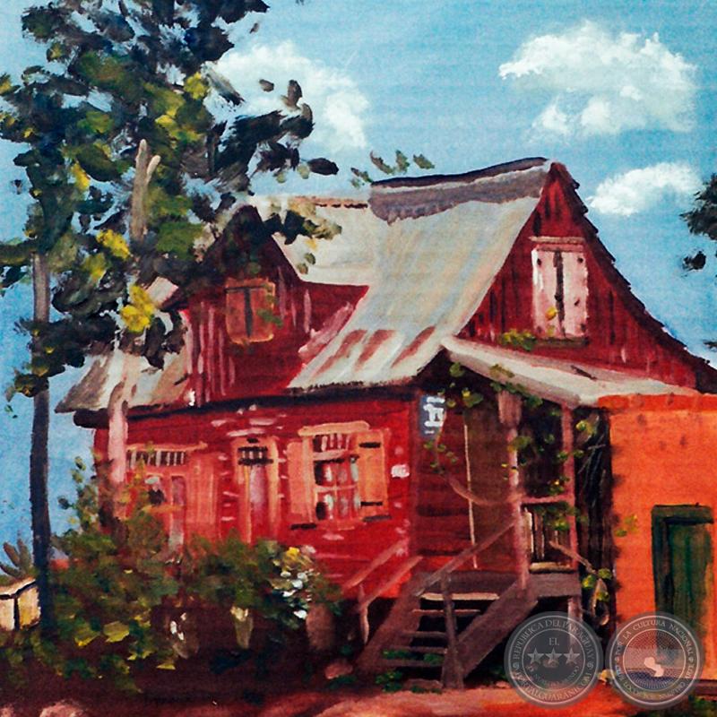 CASA SHEUNEMANN, 2005 - Óleo de FRANCIS YAMPEY