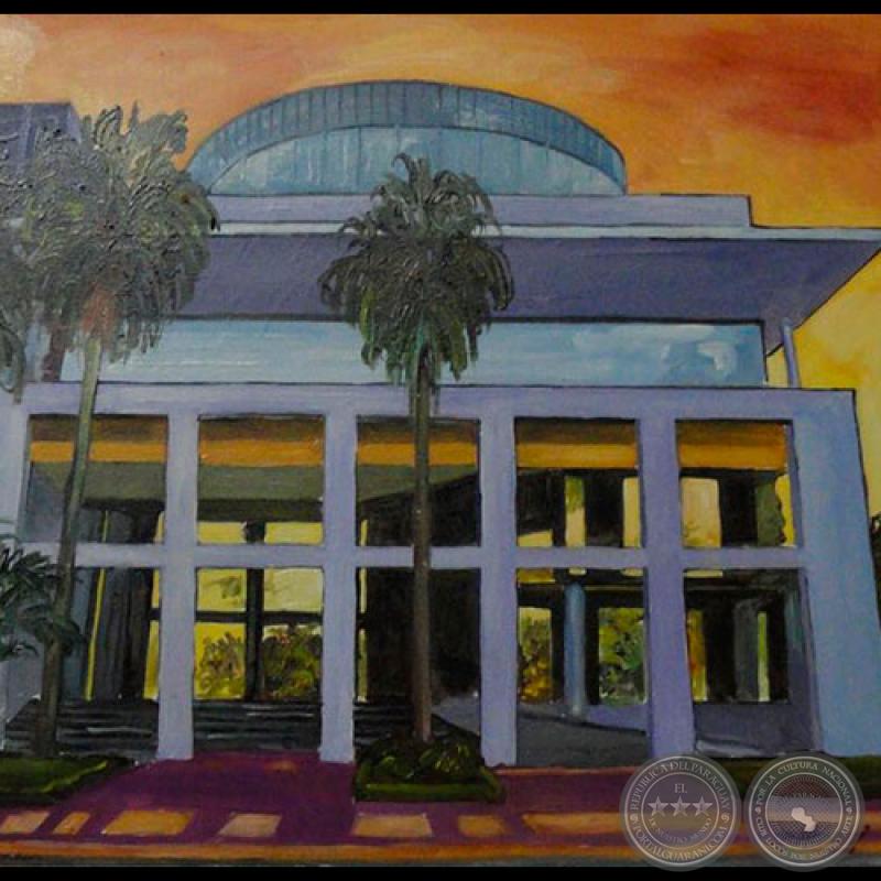 CONGRESO PARAGUAYO, 2014 - Óleo de ROBERTO MORELLI