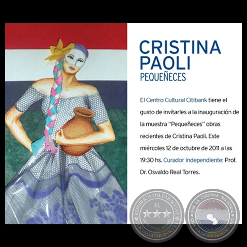 PEQUEÑECES, 2011 - Obras de CRISTINA PAOLI