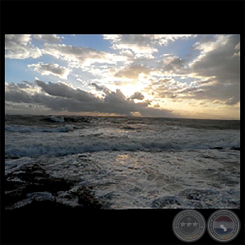 Un dia de mar bastante agitado