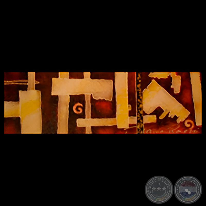 ABSTRACTO, 2008 - Técnica Mixta de DIANA ROSSI