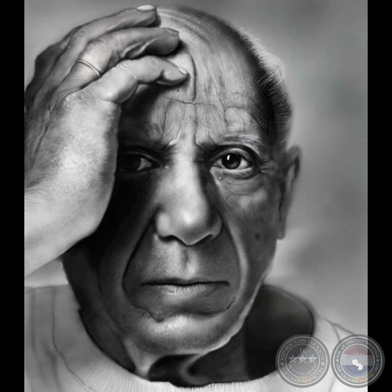 PABLO PICASSO - Retrato digital de DIEGO SCHÄFER