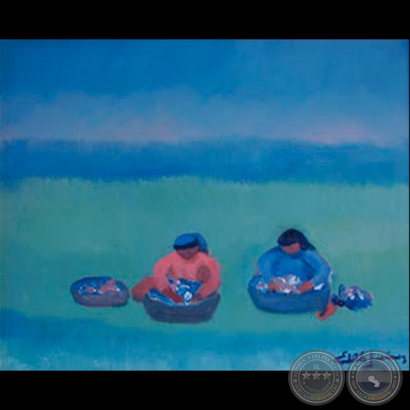 LAVANDERAS - Obra de Edith Jiménez