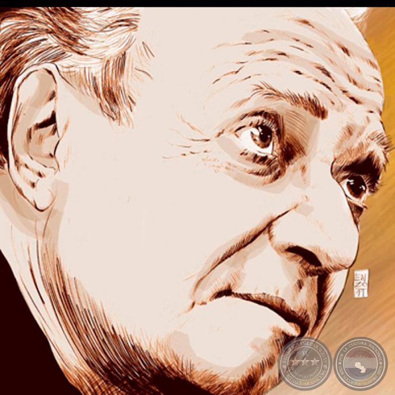 ELVIO ROMERO - Caricatura de ENZO PERTILE