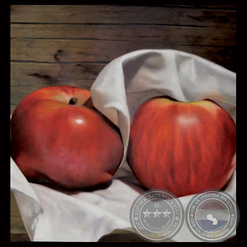 MANZANAS, 2013 - Óleo sobre tela de EMMANUEL FRETES