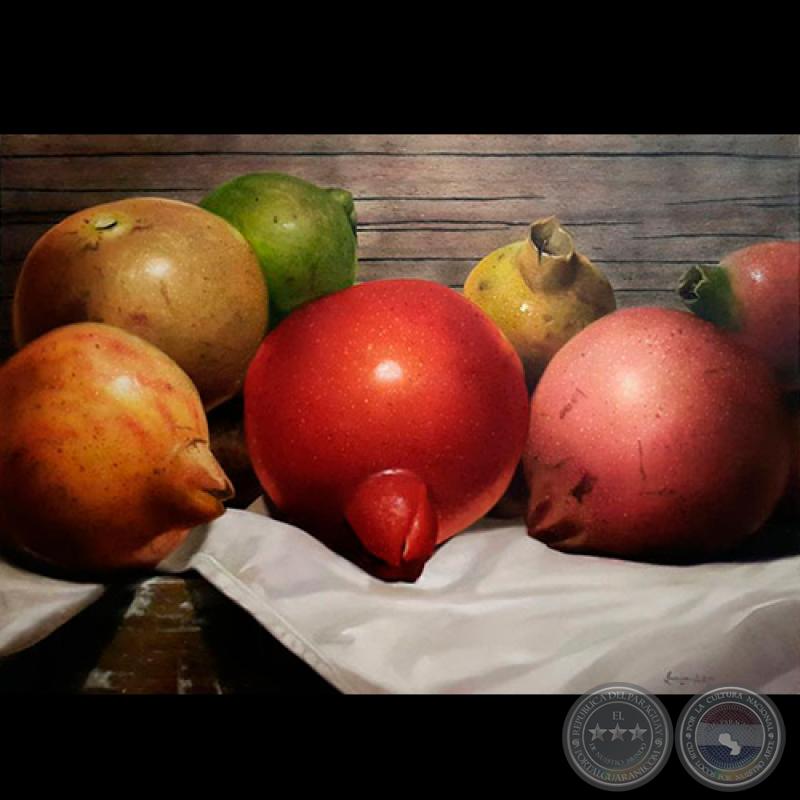 FRUTAS, 2014 - Óleo de EMMANUEL FRETES ROY