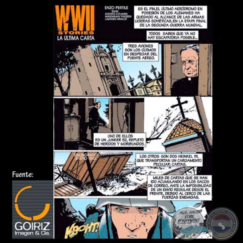 WWII STORIES - LA ÚLTIMA CARTA - Ilustraciones de ENZO PERTILE