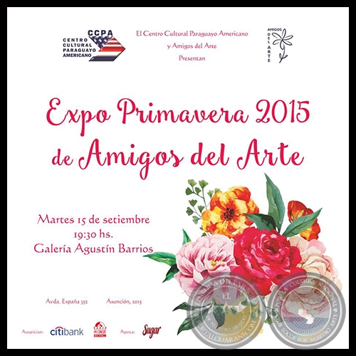 EXPO PRIMAVERA AMIGOS DEL ARTE - CCPA 2015 - Obras de DIANA ROSSI