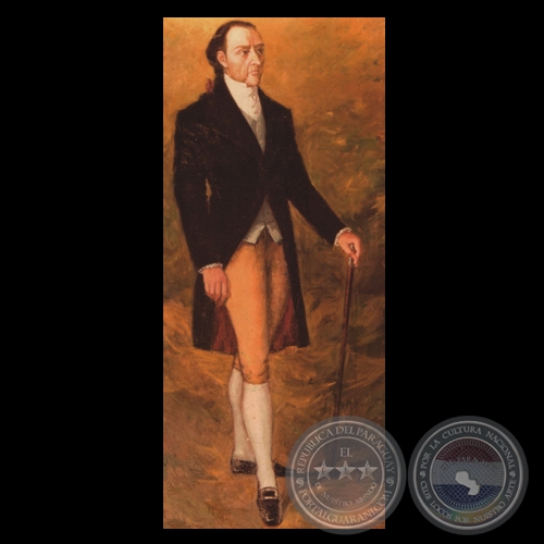 RETRATO DEL DOCTOR JOS GASPAR RODRGUEZ DE FRANCIA (leo de FEDERICO ORDIANA)