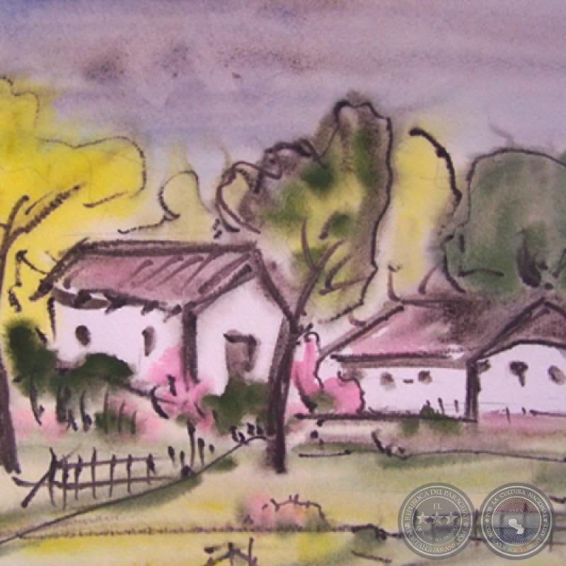 MISIONES - Acuarela de FRED BRAUNER