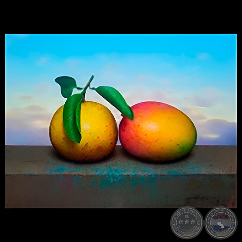 FRUTAS, 2014 - Óleo sobre tela de SEBASTIÁN DÍAZ