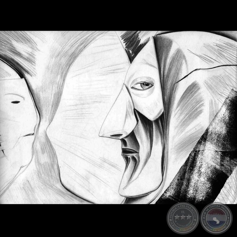 De la serie MÁSCARAS - Obra de Julio González