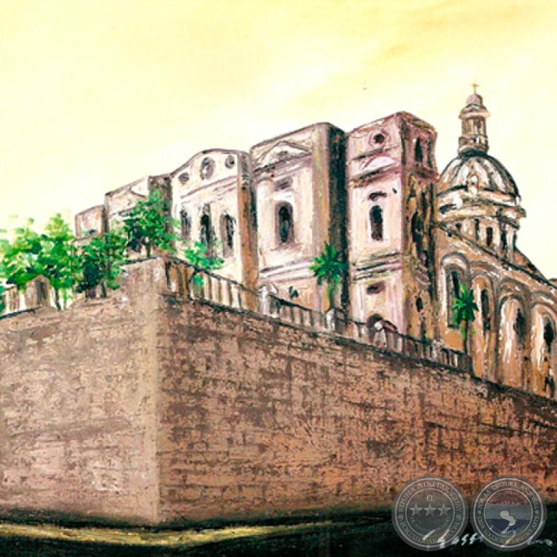 IGLESIA DE LA ENCARNACIÓN - Óleo de GRISELDA ROSSI SCHUBERT