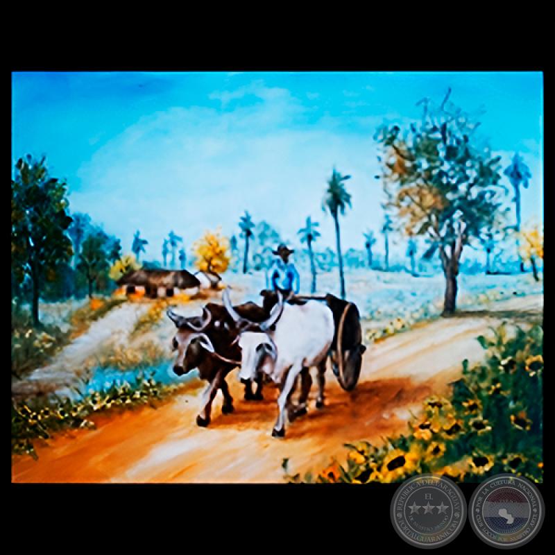 CARRETA CAMPESINA - Óleos de GRISELDA ROSSI SCHUBERT