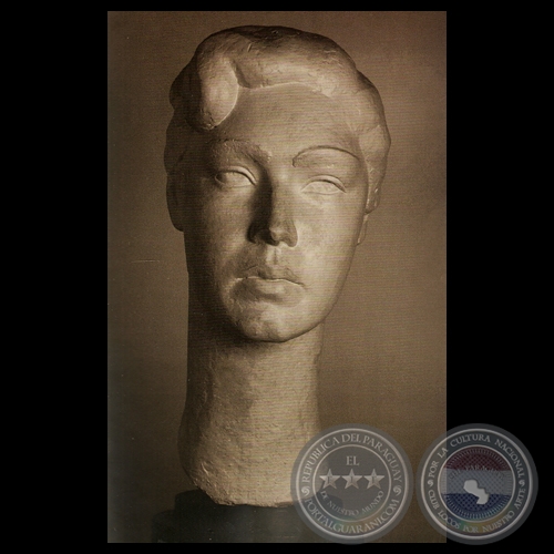 MARIA MADGALENA GILL, 1954 - Escultura de HERMANN GUGGIARI