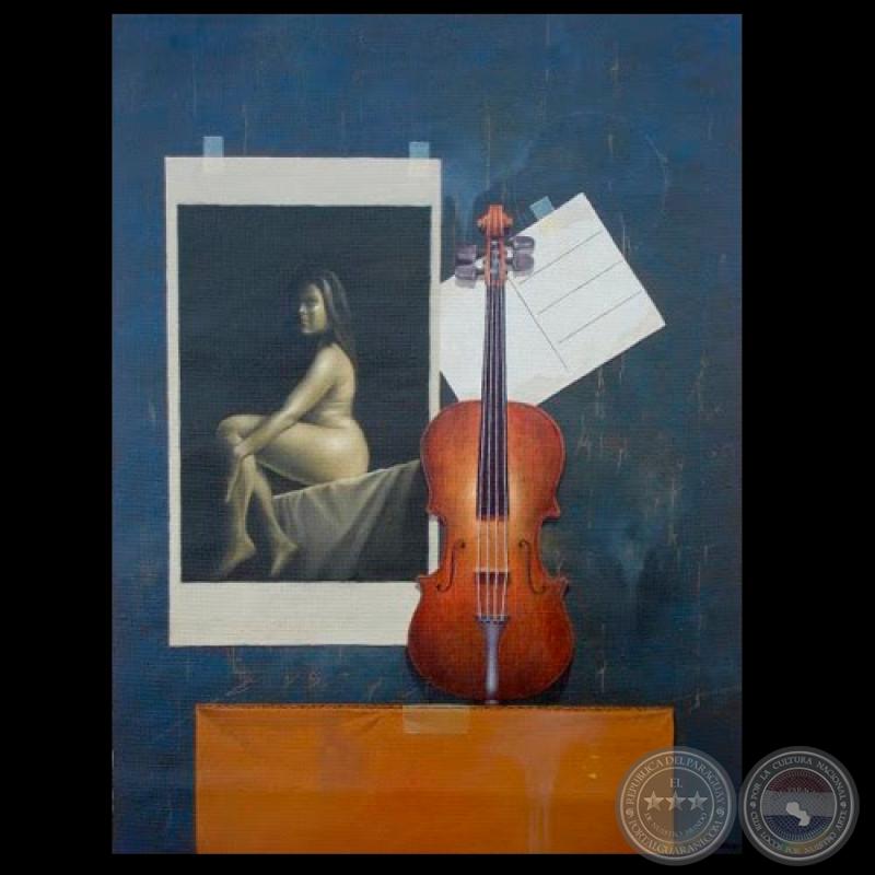 AUSENCIA II - Óleo de HERNÁN MIRANDA