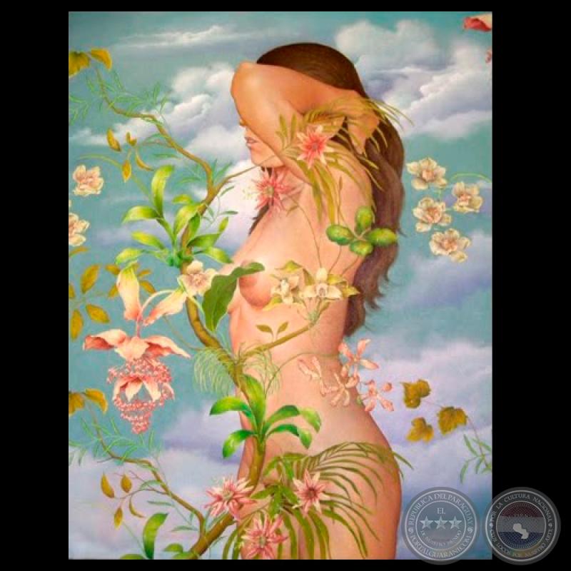 REBECCA - Técnica mixta de HERNÁN MIRANDA