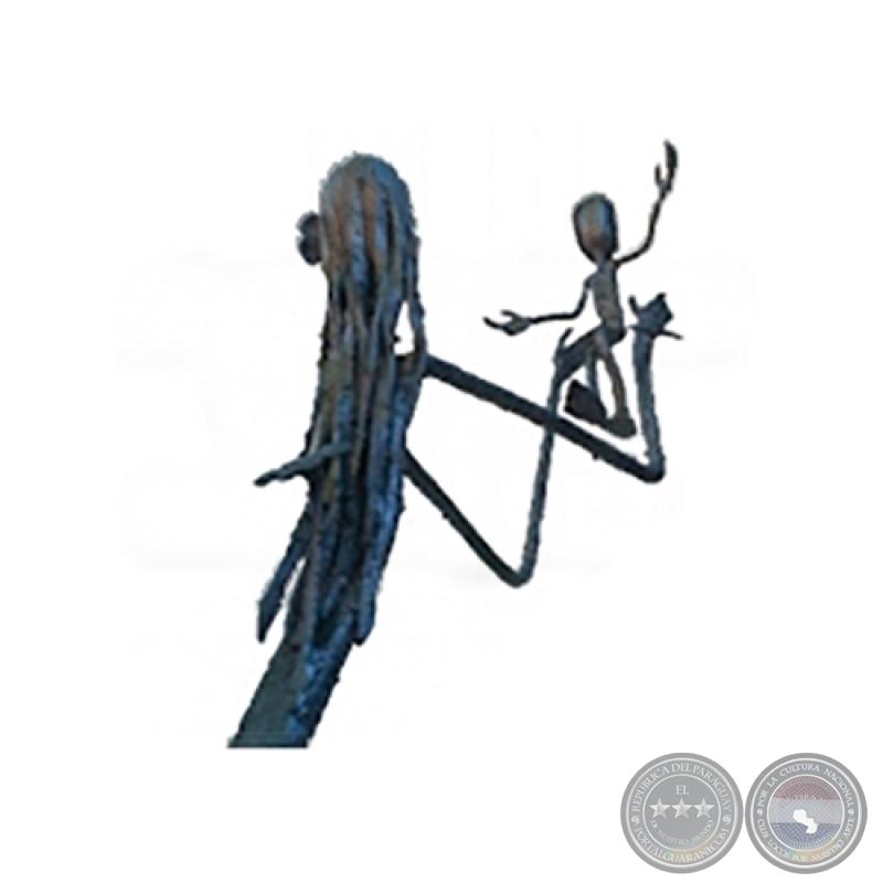 ESCULTURA DE HIERRO - Obra de HUGO PISTILLI