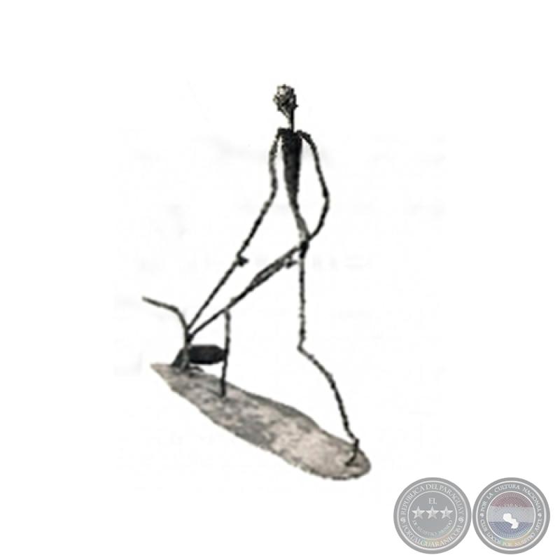 ESCULTURA DE HIERRO - Obra de HUGO PISTILLI