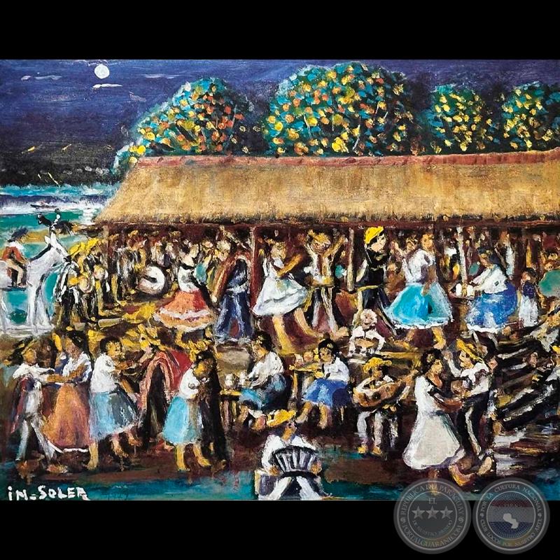 FIESTA CAMPESINA, 1979 - Obra de IGNACIO NÚÑEZ SOLER