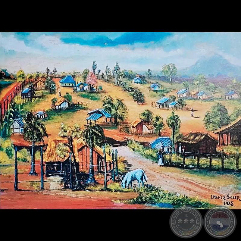 PAISAJE, 1935 - Óleo de IGNACIO NÚÑEZ SOLER