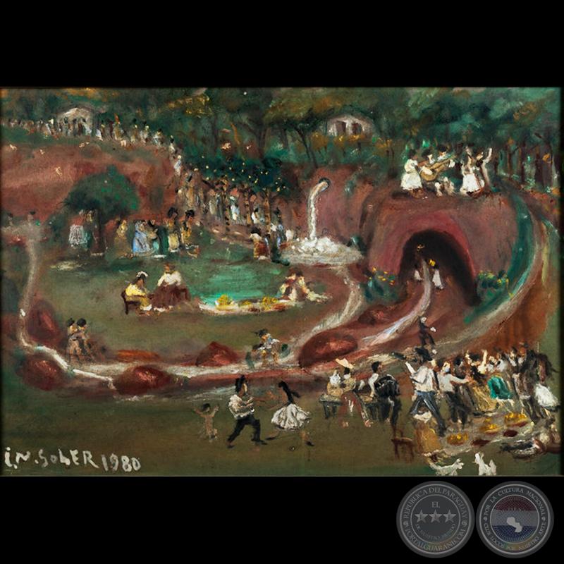 PAISAJE, 1980 - Obra de IGNACIO NÚÑEZ SOLER