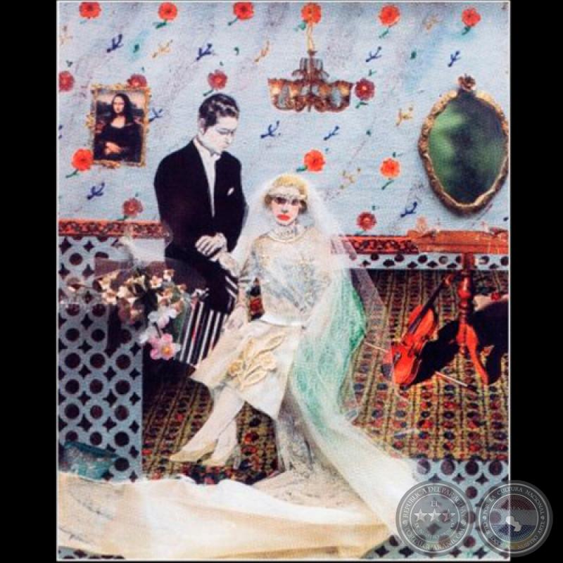 ÑAMENDANA, 1992 - Técnica mixta de IRMA GOROSTIAGA