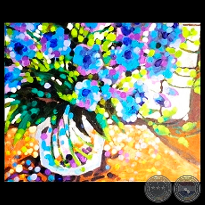 FLORES, 2009 - Acrílico de ISABEL DE ANDA