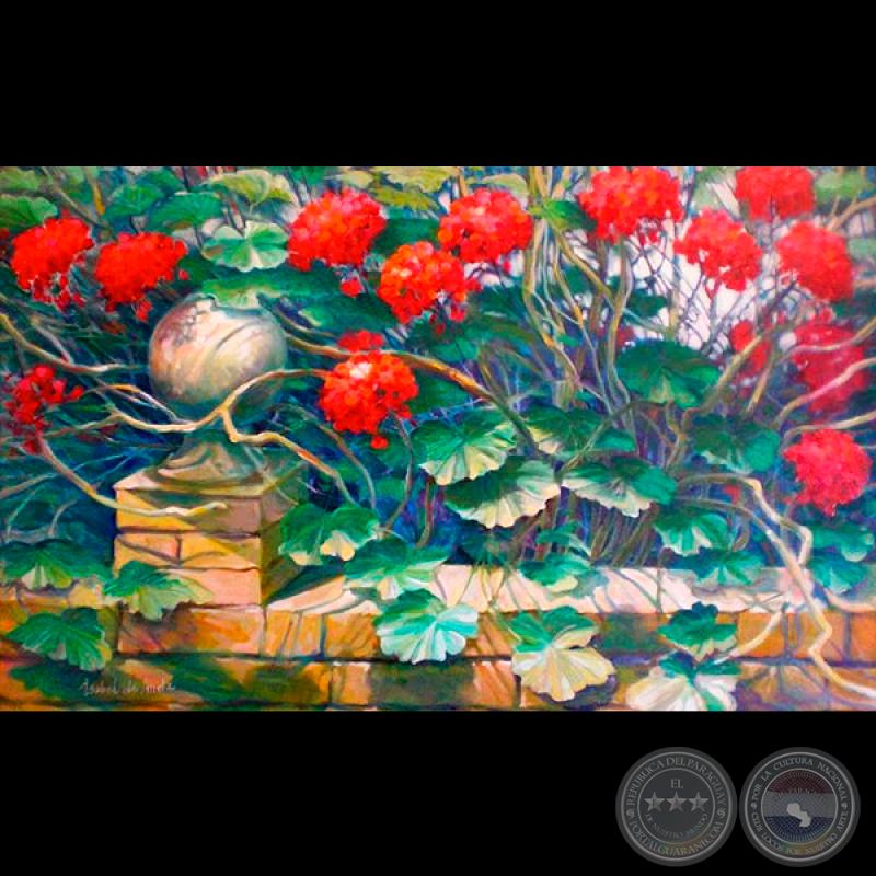 ÓLEO DE ISABEL DE ANDA, 2009