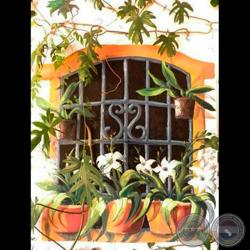 MI VENTANA - Técnica Mixta de ISABEL DE ANDA