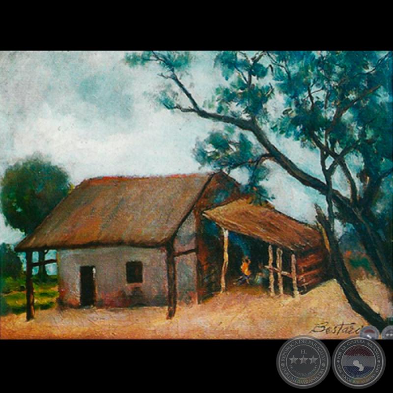 RANCHO - Óleo de JAIME BESTARD