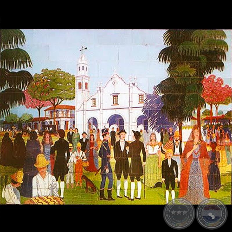 FIESTA PATRIA, 1973 - Obra de JOSÉ LATERZA PARODI