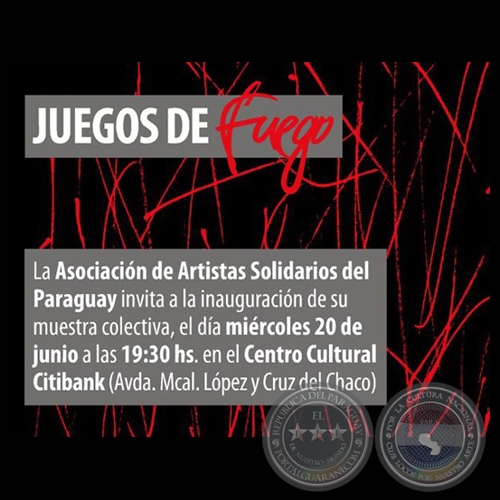 JUEGOS DE FUEGO, CITIBANK 2012 - ASOCIACIÓN DE ARTISTAS SOLIDARIOS DEL PARAGUAY