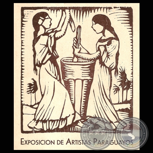 EXPOSICIÓN DE ARTISTAS PARAGUAYOS, 1934 (JULIÁN DE LA HERRERÍA y JAIME BESTARD)