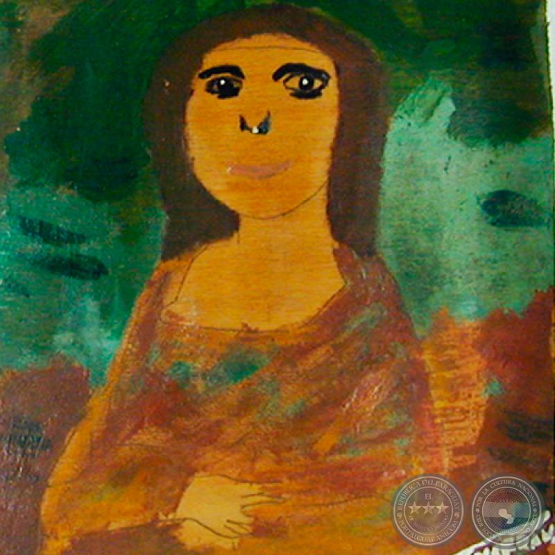 LA MONALISA, 1994 - Obra de LUIS EMILIO INSFRÁN