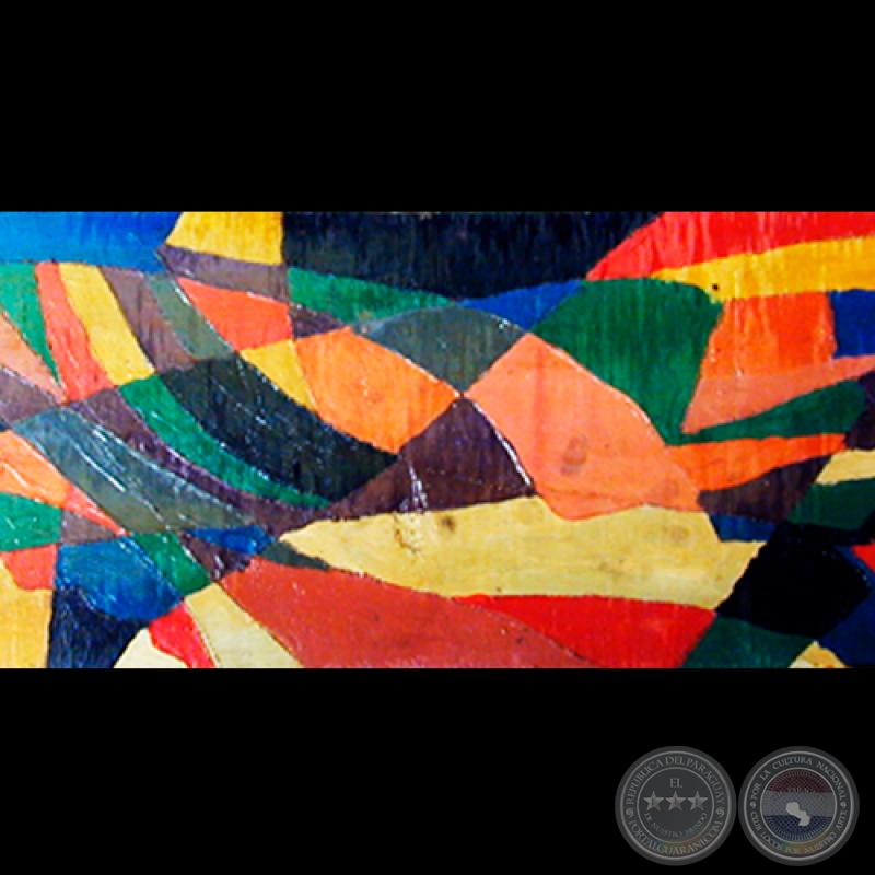 CUBISMO, 1995 - Acrílico de JULIO DARÍO INSFRÁN